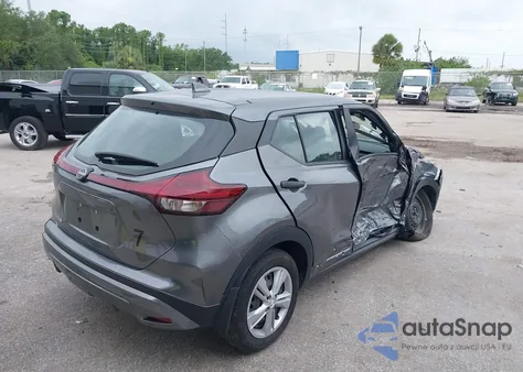 2023 Nissan Kicks S Xtronic Cvt z USA, uszkodzony, nr VIN 3N1CP5BV3PL543504